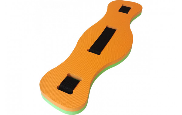 Пояс страховочный 2-х цветный 72х22х4см для аквааэробики Sportex E39342 оранжево\зеленый 600_380