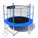 Батут i-Jump Classic 10FT 306 см с нижней сетью и лестницей синий 75_75