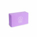 Блок для йоги 23x15x7см Inex Yoga Foam Block 3" YB3-PR фиолетовый 75_75