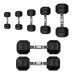 Гантель 35кг Perform Better Rubber Encased Hex Dumbbells 4137-35\BK-35-00 75_75