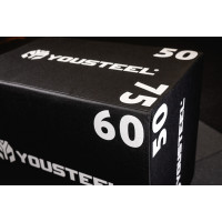 Тумба мягкая для запрыгивания YouSteel 75х60х50см