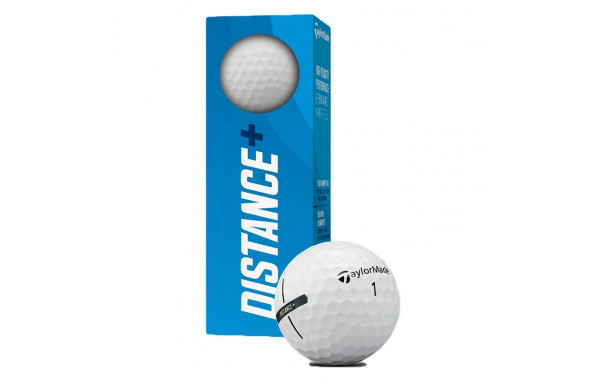 Мяч для гольфа TaylorMade Distance N7608601, 3 шт, белый 600_380