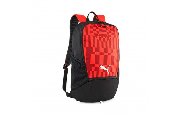 Рюкзак 46x32x11см, 17л Puma IndividualRISE Backpack 09057603 Черно-красный 600_380