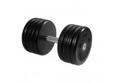 Гантель классик MB Barbell с вращающейся ручкой 41 кг MB-FdbEM-B41