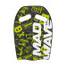 Доска для плавания Mad Wave Kickboard Ergo Printed M0729 03 0 32W салатовый 75_75