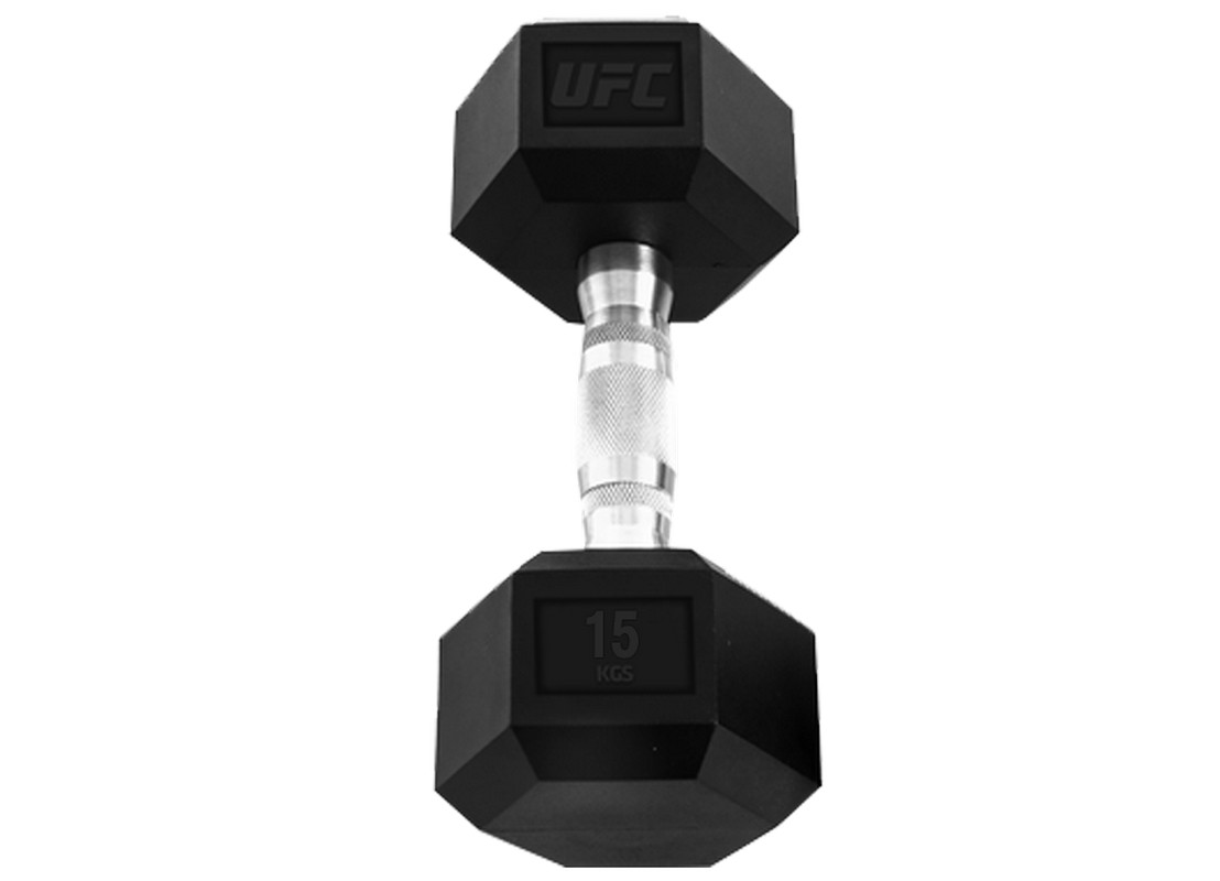 Гантель шестигранная 15 кг UFC UHA-69713 1108_800