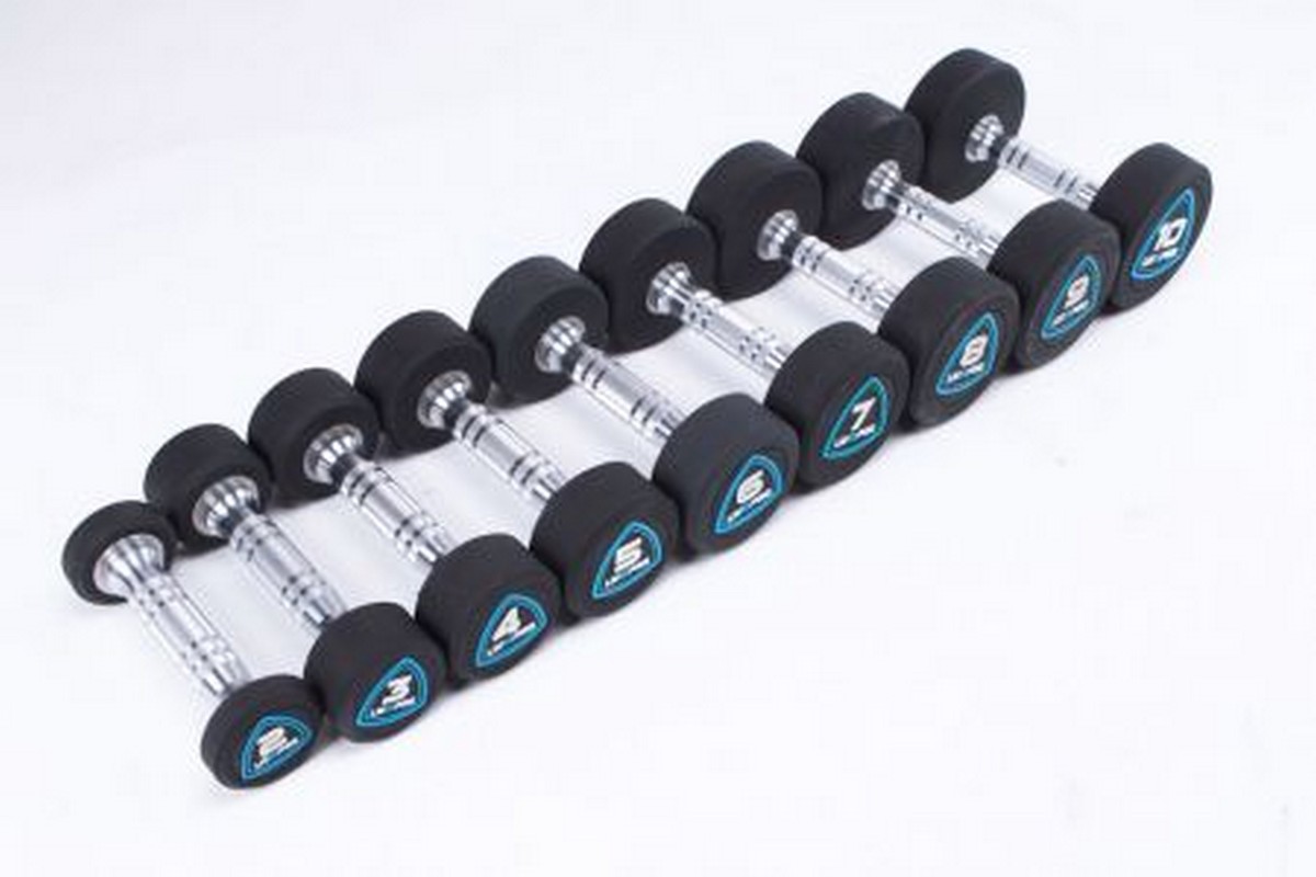 Гантели в уретане 4 кг Live Pro Studio Dumbbells LP8075-04 1200_800