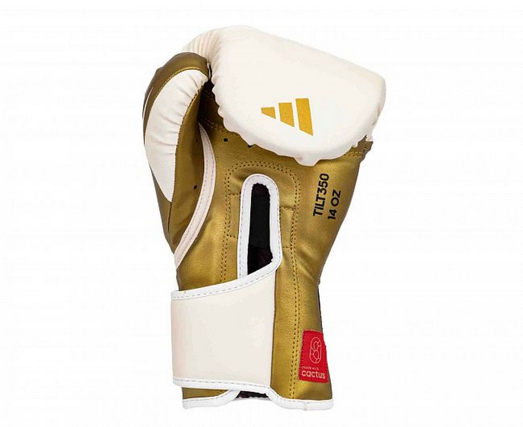 Перчатки боксерские Adidas Speed Tilt 350 SPD350VTG бело-золотой 2000_1634