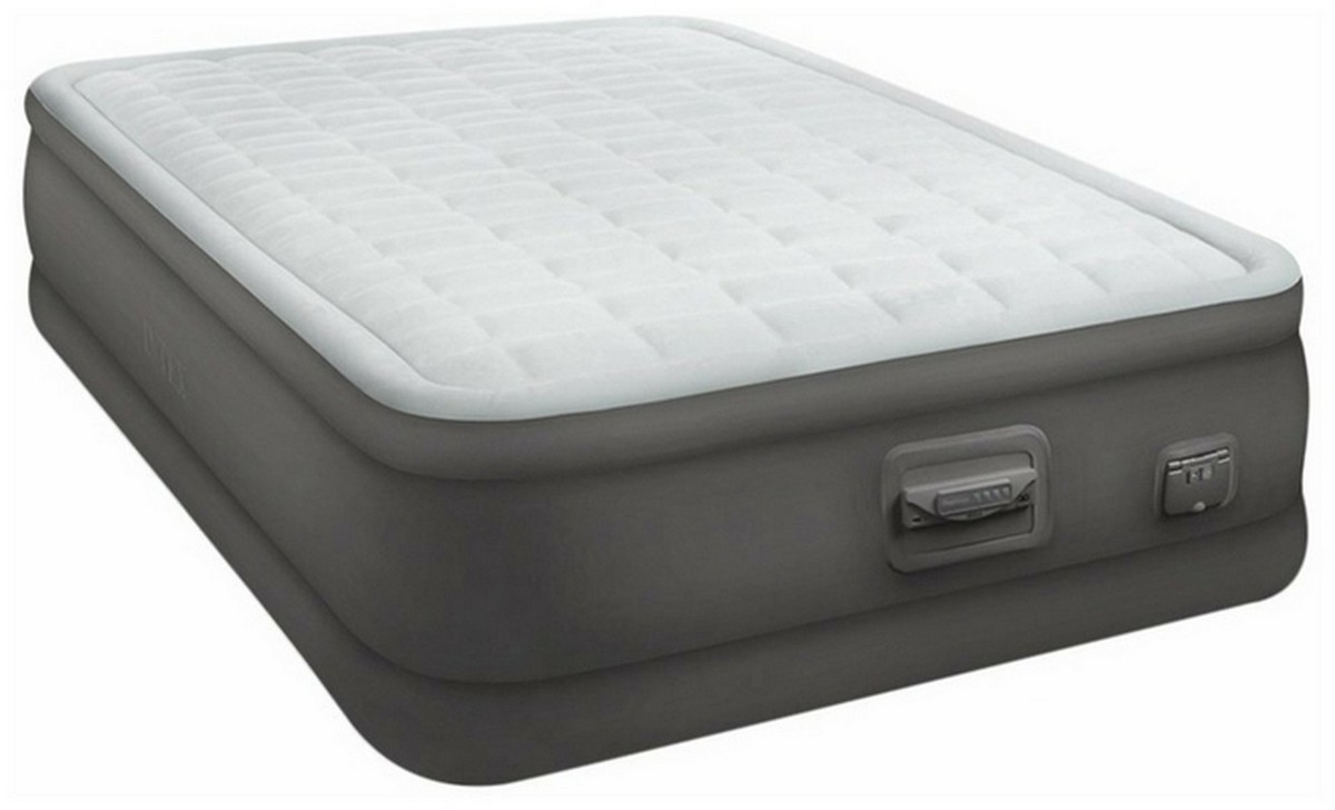 Надувной матрас (кровать) 152х203х46см Intex PremAire Elevated Airbed 64486 1200_728