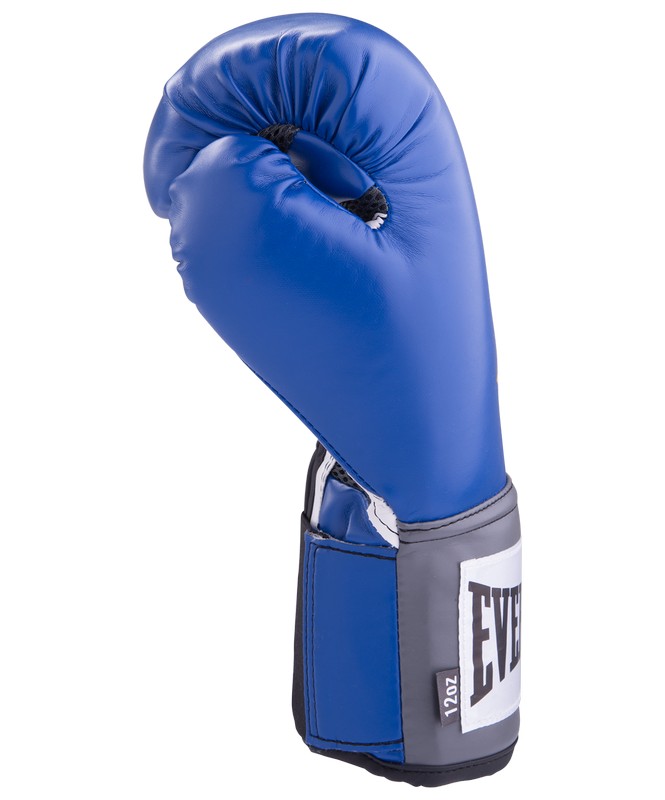 Перчатки боксерские Everlast Pro Style Anti-MB 2216U, 16oz, к/з, синий 665_800