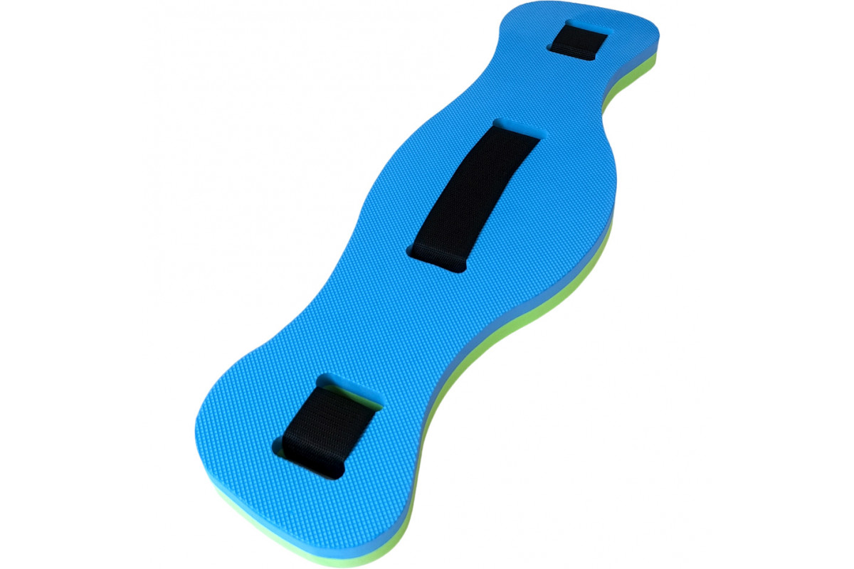 Пояс страховочный 2-х цветный 72х22х4см для аквааэробики Sportex E39342 сине\зеленый 1200_800