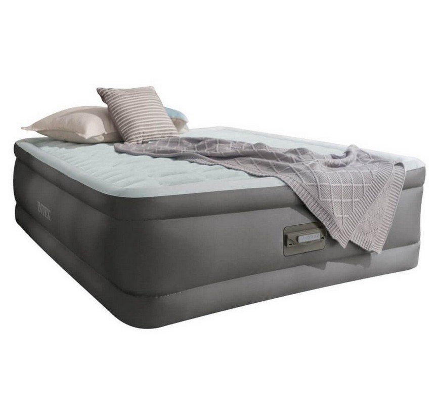 Надувной матрас (кровать) 152х203х46см Intex PremAire Elevated Airbed 64486 866_800