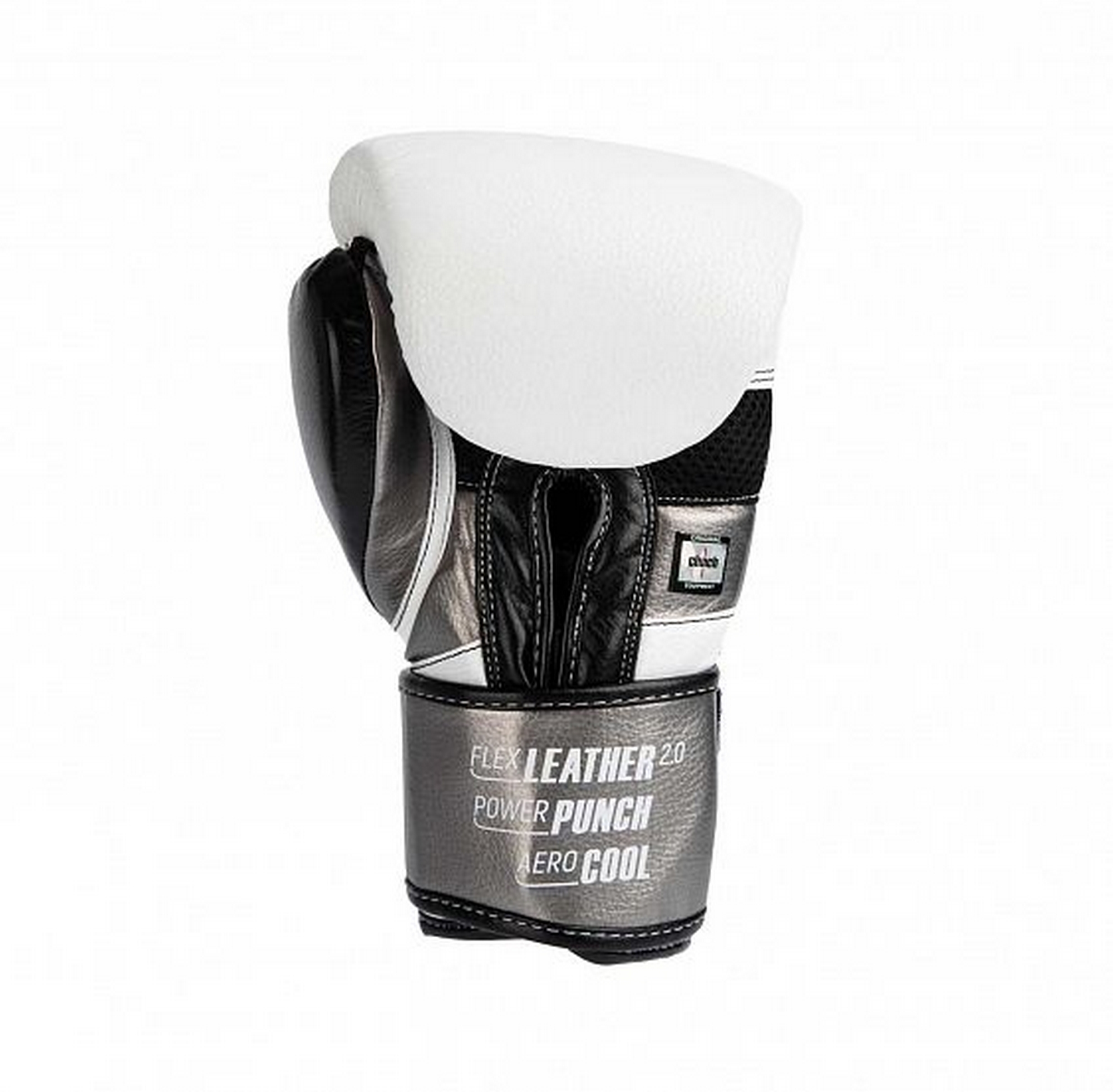 Перчатки боксерские Clinch Punch 2.0 C141 бело-черно-бронзовый 2000_1961