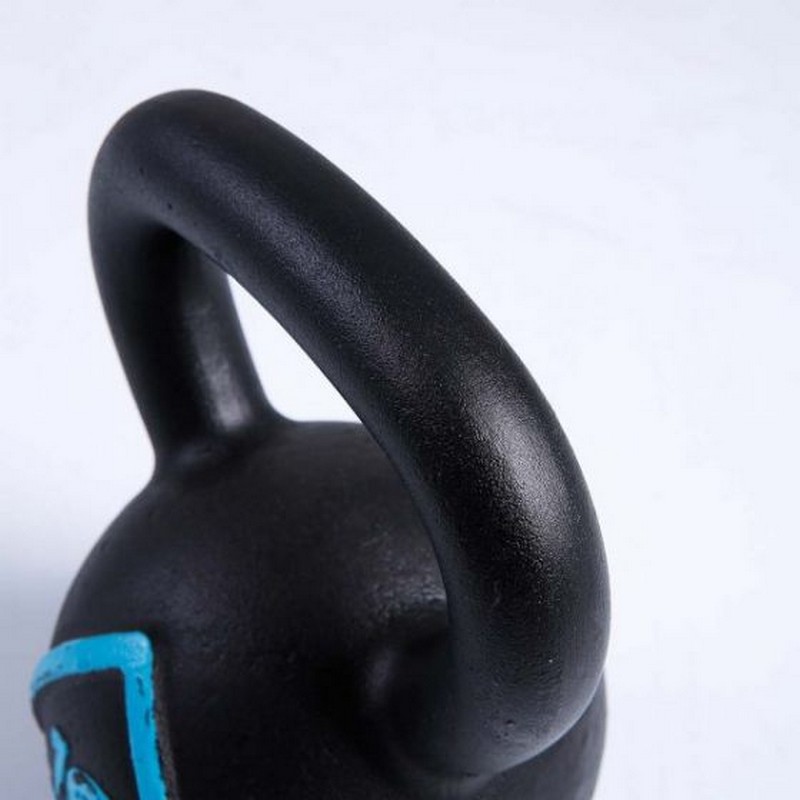 Чугунная гиря 32 кг Live Pro Solid Cast Iron Kettlebell LP8041-32 черный\синий 800_800