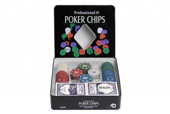 Набор для покера Partida Holdem Light на 100 фишек с номиналом 599_400