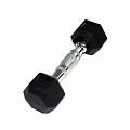 Гантель Perform Better Rubber Encased Hex Dumbbells 5 кг 0543-5\ 120_120