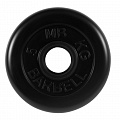 Диск обрезиненный d51мм MB Barbell MB-PltB51-5 5кг черный 120_120